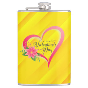 Happy Valentine's Day-53816 Tasse Flachmann