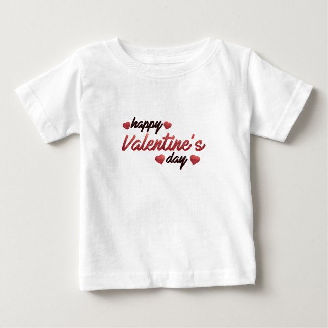 Happy Valentine's Day Baby T-shirt (Vorderseite)