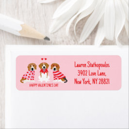 Happy Valentines Day Beagle Hunde