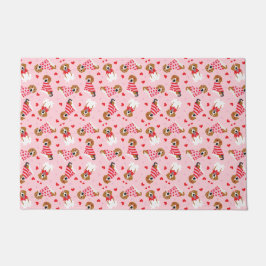 Happy Valentines Day Beagle Hunde Fußmatte