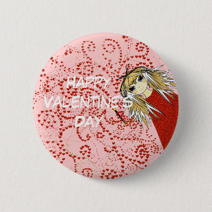 Happy Valentine's Day Button