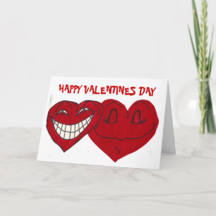 HAPPY VALENTINES DAY Card Feiertagskarte