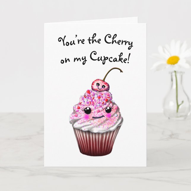 Happy Valentine's Day Card Karte (Kleine Pflanze)