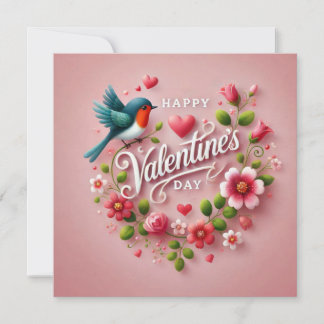 Happy Valentines day Cards  Feiertagskarte