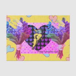 HAPPY Valentine's Day COLLAGE Tissue Paper Seidenpapier