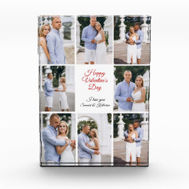 Happy Valentine's Day Custom 8 Photo Collage Fotoblock