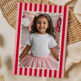 Happy Valentine's Day Custom Photograph Modern Feiertagskarte