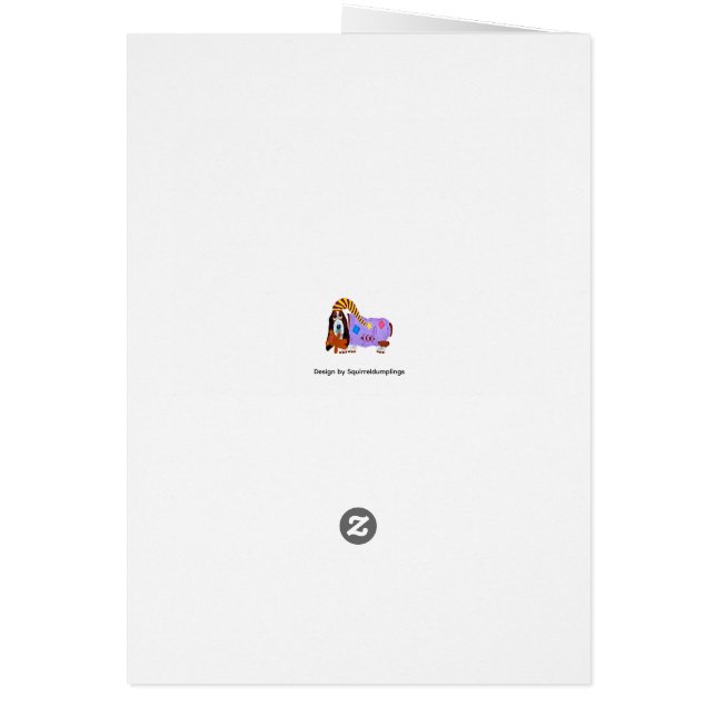 Happy Valentine's Day Dachshund Doggie Card (Dos)