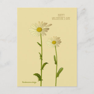 Happy Valentine's Day - Daisy Blume Feiertagspostkarte