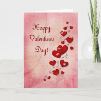 Happy Valentines Day Feiertagskarte