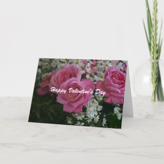 Happy Valentine's Day Feiertagskarte (Vorderseite)