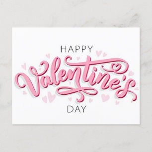 Happy Valentines Day Feiertagspostkarte