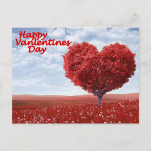 Happy Valentine's Day Feiertagspostkarte