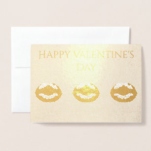 Happy Valentine's Day Folienkarte