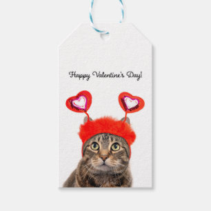 Happy Valentine's Day for any Tabby Cat Geschenkanhänger