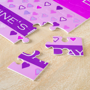 Happy Valentine's Day Forever Love Hört rosa