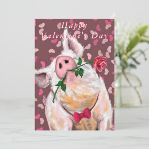 Happy Valentine's Day - Gentleman Pig - Spaß -