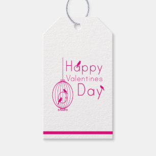 Happy Valentine's Day Geschenkanhänger