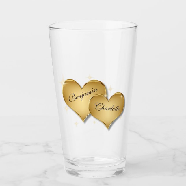 Happy Valentine's Day Glas (Vorderseite)