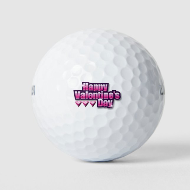 Happy Valentine's Day Golfball (Von Creator hochgeladen)