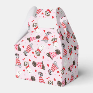 Happy Valentines Day Great Dane Hunde Geschenkschachtel