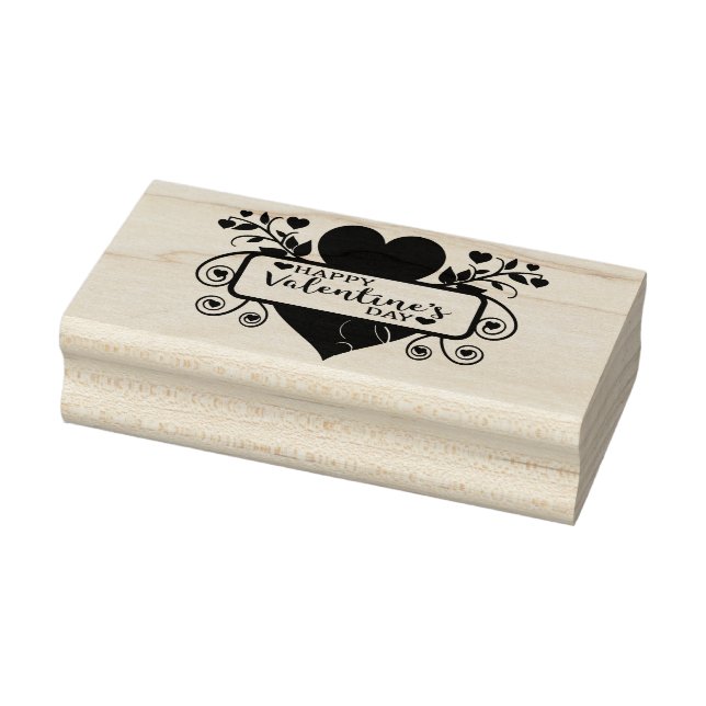 Happy Valentines Day Gummistempel (Stempel)