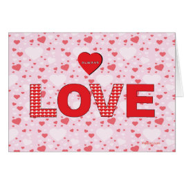 Happy Valentine's Day Holiday Immer LIEBE Herz