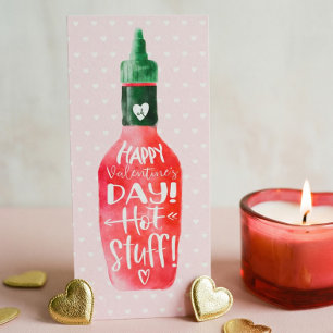 Happy Valentine's Day Hot Suff   Heißsauce Flasche