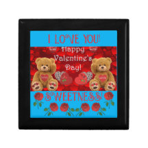 Happy Valentine's Day I love you Roses Hearts