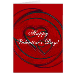 Happy Valentine's Day in White I