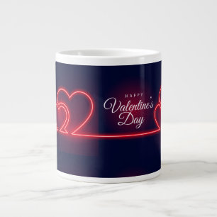 Happy Valentine's Day Jumbo-Tasse
