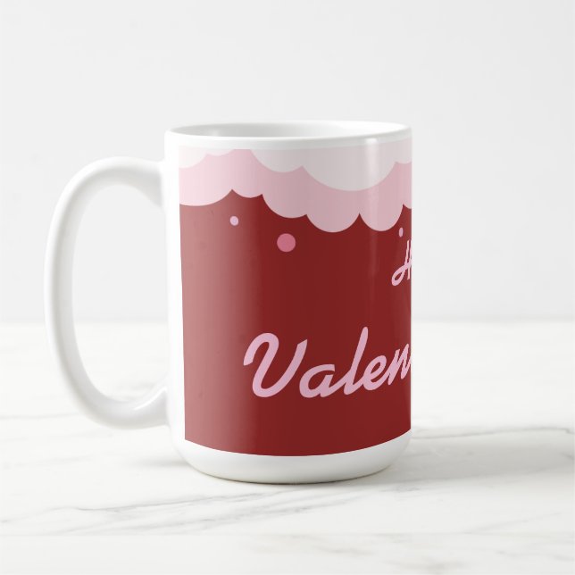 Happy Valentine's Day Kaffeetasse (Links)