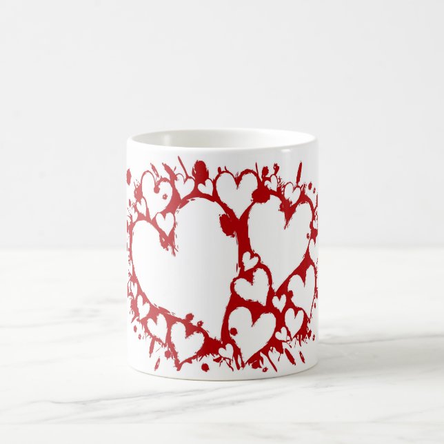 Happy Valentine's Day Kaffeetasse (Mittel)