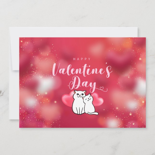 Happy Valentine's Day Karte (Vorderseite)