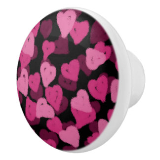 Happy Valentine's Day Knob Pull Keramikknauf