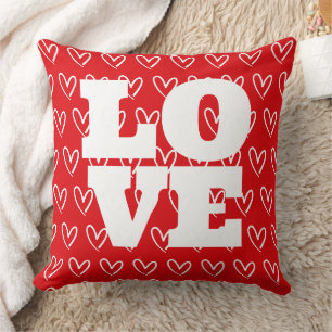 Happy Valentine's Day Liebe Mehr Freund Kissen