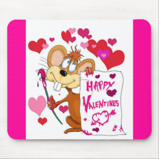 Happy Valentines Day Maus Mousepad