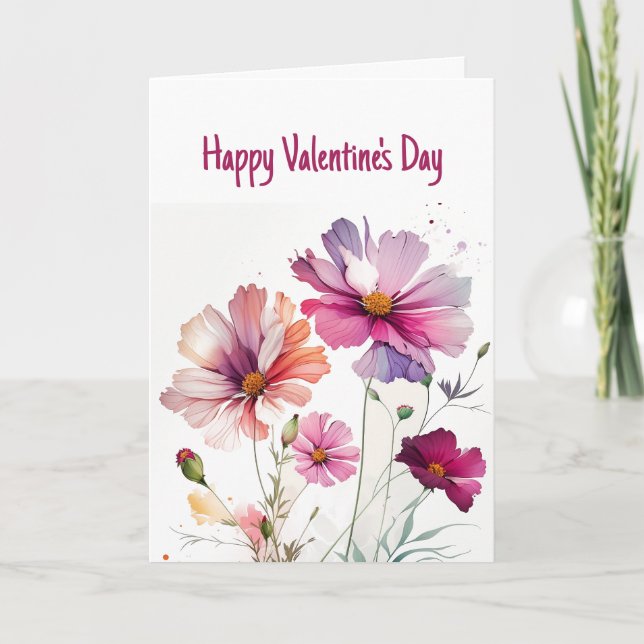 Happy Valentine's Day Mein Herz ist deins Karte (Vorderseite)
