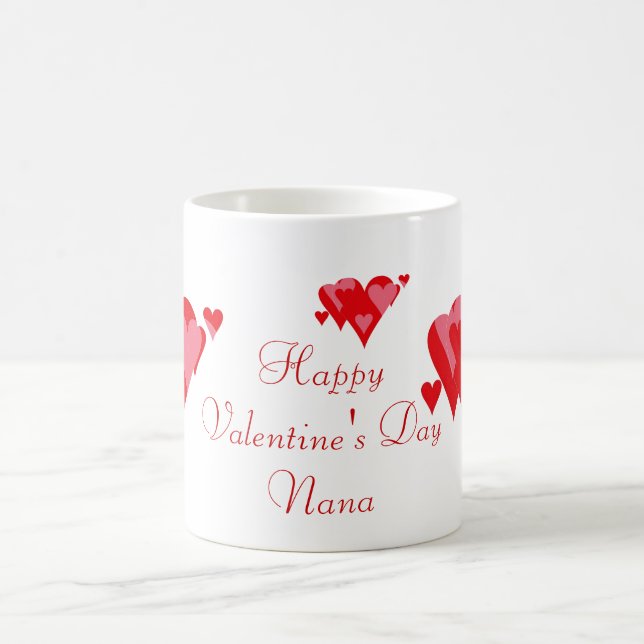Happy Valentine's Day Nana Kaffeetasse (Mittel)