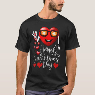 Happy Valentines Day Niedliches Herz Baden T-Shirt