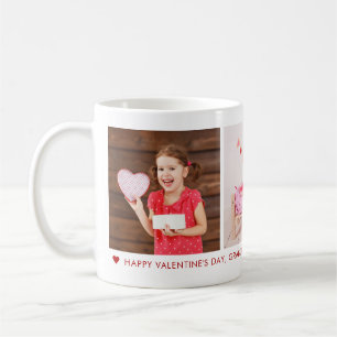 Happy Valentine's Day Opa 3 Foto Custom Kaffeetasse