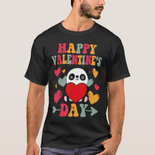Happy Valentines Day Panda Liebe T-Shirt