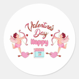 Happy Valentine's Day: Perfekte Geschenke für Ihre Runder Aufkleber