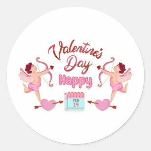 Happy Valentine's Day: Perfekte Geschenke für Ihre Runder Aufkleber