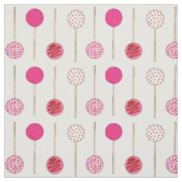 Happy Valentine's Day Pink Cake Pops Bäckerei Stoff