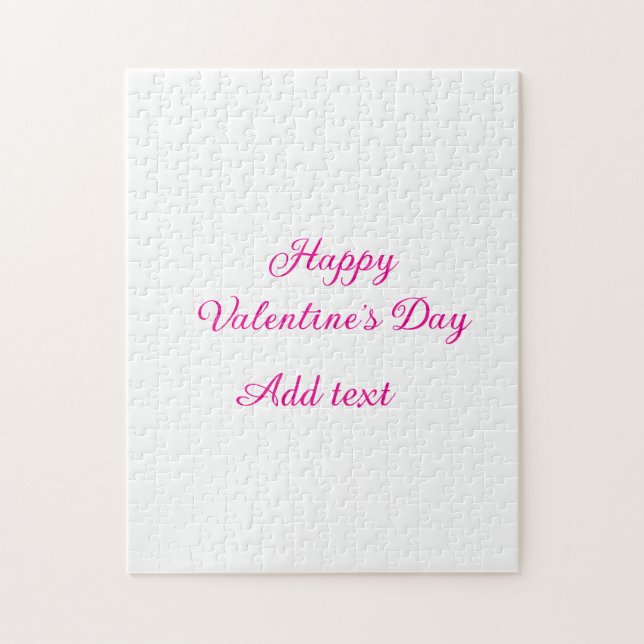Happy Valentine's day pink text name message (Vertikal)