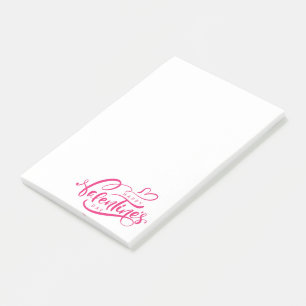 Happy Valentines Day Post-it Klebezettel