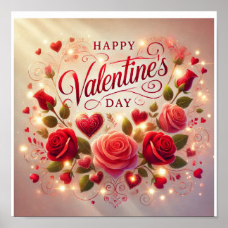 Happy Valentine's Day Poster