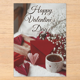 Happy Valentine's Day Poster Acryleinladungen
