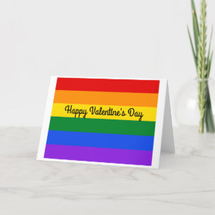 Happy Valentine's Day Rainbow #1 Karte